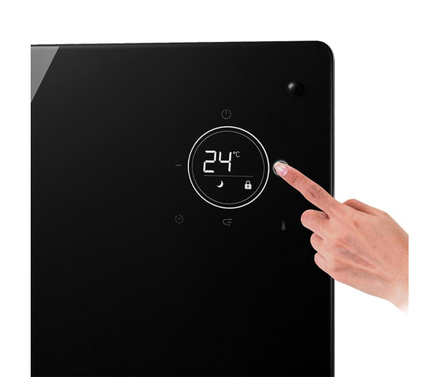 NOVEEN Grzejnik konwektorowy szklany GH5099 WiFi Tuya Smart LCD - 1601577 - zdjęcie 4